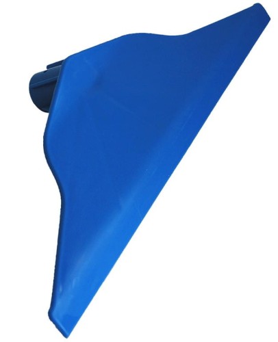 Skrobaczka do podłogi, z tworzywa sztucznego, niebieska, 36 cm - Intertraktor