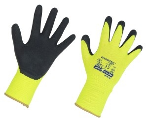 Rękawice robocze Activ Grip Lite, żółte, roz. 7, Kerbl