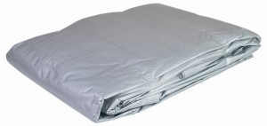 Plandeka 6x10 m, 120 g, srebrna, PE, Can Agri