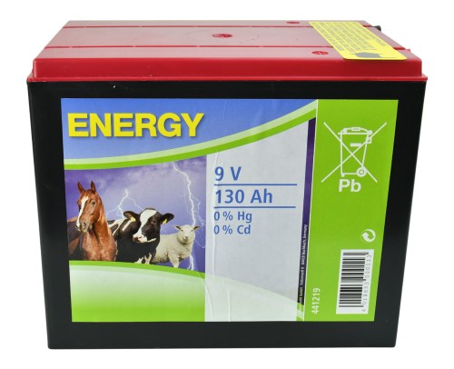 Bateria chlorkowa do elektryzatora, 9 V, 130 Ah, Kerbl - Intertraktor