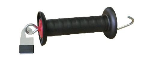 Uchwyt bramowy ze złączką Litzclip, do taśmy 20 mm, Kerbl - Intertraktor