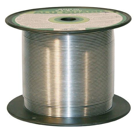 Drut aluminiowy do ogrodzeń elektrycznych dla koni i bydła, 1,8 mm, 400 m, Kerbl - Intertraktor
