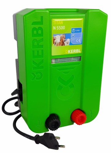 Elektryzator sieciowy TITAN N 5500 dla koni, bydła, owiec i kóz, 5,5 J, Kerbl - Intertraktor