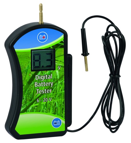 Cyfrowy tester baterii, zakres 6-20 V, Kerbl - Intertraktor