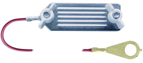 Przewód przyłączeniowy taśma 40 mm-elektryzator, 130 cm, Kerbl - Intertraktor