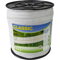 Taśma ogrodzeniowa CLASSIC 200m x 40mm, biała, Kerbl - Intertraktor