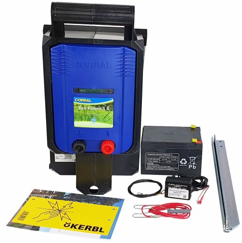 Elektryzator solarny Corral SunPower S 8, dla koni, bydła i małych zwierząt, 1,2 J - Intertraktor