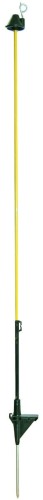 Palik ogrodzeniowy owalny z włókna szklanego, 106 cm, żółty, 10 x 6 mm, 10 szt., Kerbl - Intertraktor