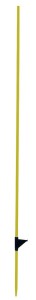 Palik ogrodzeniowy okrągły z włókna szklanego, 125 cm, żółty, 12 mm, 10 szt., Kerbl