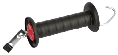Uchwyt bramowy z łącznikiem drutowym Litzclip, 3 mm, stal nierdzewna, Kerbl - Intertraktor