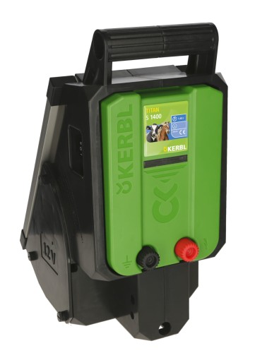 Elektryzator solarny TITAN S 1400, dla koni, bydła i małych zwierząt, 1,4 J, Kerbl - Intertraktor