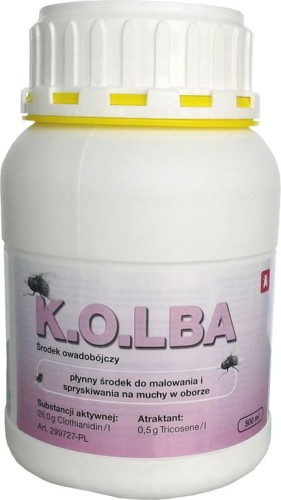 Środek owadobójczy na muchy KOLBA, koncentrat, 500 ml, Kerbl - Intertraktor
