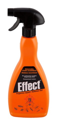 Środek owadobójczy na muchy, mole, karaluchy, pluskwy, Effect, atomizer, 500 ml, Unichem - Intertraktor