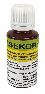 Środek owadobójczy na owady biegające i latające ASEKOR 400 Plus, koncentrat, 30 ml