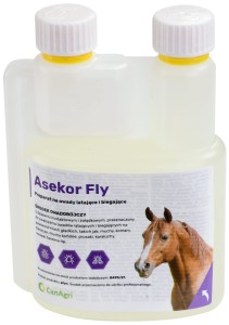 Preparat na owady latające i biegające ASEKOR FLY, bezbarwny, 600 ml