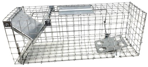 Żywołapka na kuny, tchórze, szczury, norki 50x17x20 cm - Intertraktor