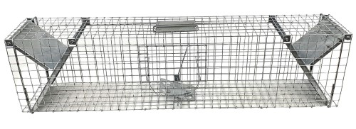 Żywołapka na koty, kuny, tchórze 102x20x27.2 cm - Intertraktor