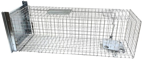 Żywołapka na kuny, tchórze, lisy, koty 82x26x26 cm - Intertraktor