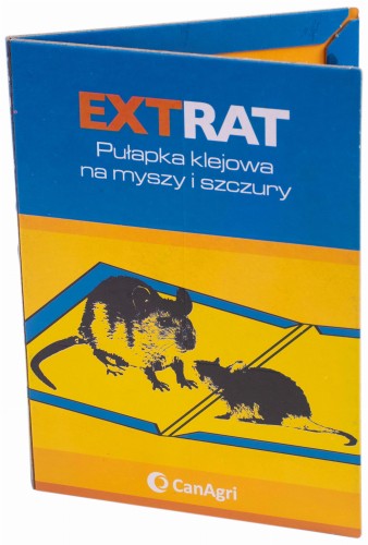 Pułapka klejowa XL na myszy i szczury z wabikiem, 31 x 21 cm, Extrat - Intertraktor