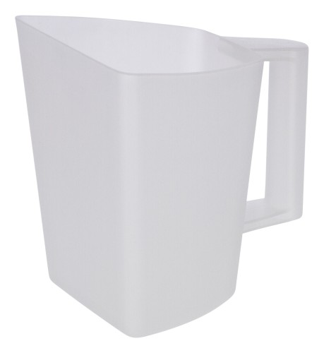 Miarka z uchwytem do paszy, 2 l, przezroczysty, Kerbl - Intertraktor