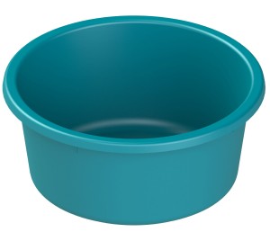 Miska na paszę dla konia, 2 l, turkusowy, Kerbl