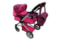 Wózek dla lalek Alice Głęboki, Spacerówka 2w1