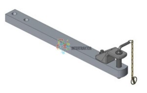 Zaczep polowy 90x50 L=980 mm kat. 2 Ø 31.5 mm ISO 6489-3 108209840A34