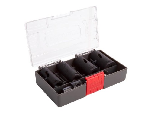 Kit de broca craneana de cobalto 5 szt - 20mm, 22mm, 25mm, 29mm & A1 Arbor S.168851 - Intertraktor