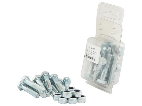 Śruba metryczna, Wymiar: M8x40mm (DIN 931) 10 szt agropak S.12190 - Intertraktor