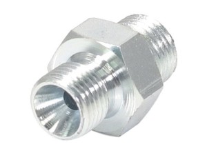 Adapter hydrauliczny 1/4'' BSP Męski x 9/16'' ORFS Męski Pierścień uszczelniający S.10684