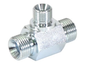 Trójnik hydrauliczny 1/2'' BSP Męski x 1/2'' BSP Męski x 3/8'' BSP Męski S.4699