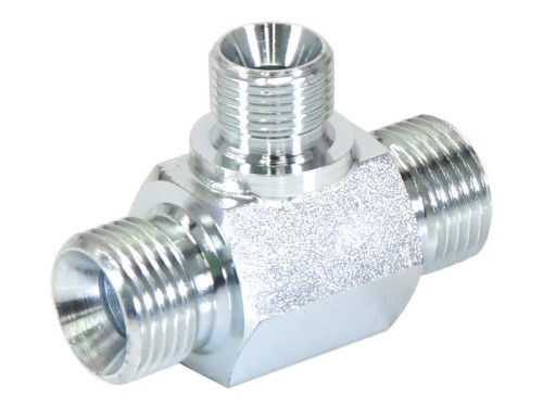 Trójnik hydrauliczny 1/2'' BSP Męski x 1/2'' BSP Męski x 3/8'' BSP Męski S.4699 - Intertraktor