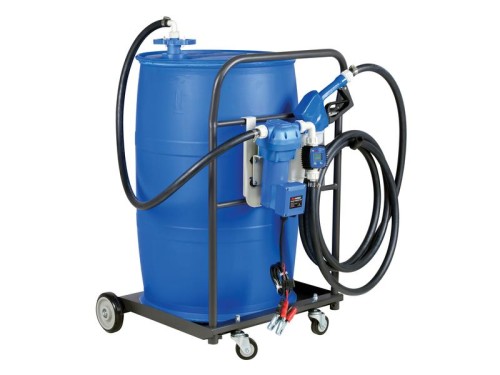 FuelWorks - AdBlue Mobilny zestaw z pompą do paletopojemników, 12V, (12V Wtyczki) S.164432 - Intertraktor