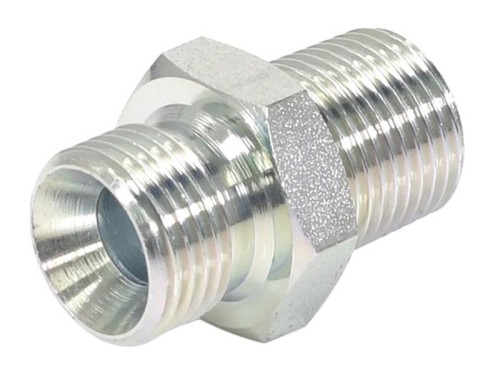 Adapter hydrauliczny 1/2'' BSP Męski x 1/2'' BSPT Męski S.3036 - Intertraktor