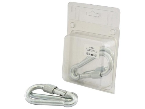 Karabińczyk Zamykany, Ø haka, mm11mm x 120mm S.59917 - Intertraktor