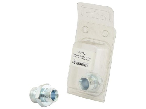 Adapter hydrauliczny M18x1.50 Metryczny Męski x 1/2'' BSP Męski (agropak 1szt.) S.21727 - Intertraktor
