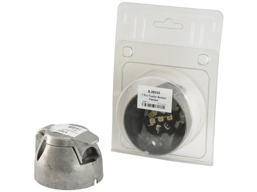 A'PAK-SOCKET-7 PIN-METAL PLATE S.26343 - Intertraktor