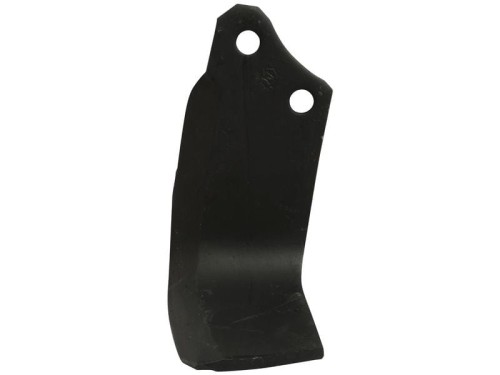 Nóż do glebogryzarki Kwadrat prawa strona 60x7mm Wysokość: 175mm. odległość pomiedzy otworami: 40mm. Otwór Ø: 14.5mm. Zastępuje Kverneland Zastępuje: MA1302179 S.72375 - Intertraktor