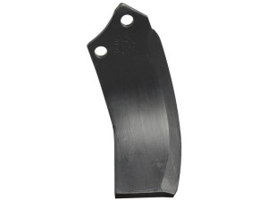 Nóż do glebogryzarki lewa 90x12mm Wysokość: 215mm. odległość pomiedzy otworami: 56mm. Otwór Ø: 16.5mm. Zastępuje Maschio Zastępuje: M09400415 S.79635