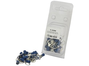 Końcówka na Kabel, Double Grip, 8.4mm, Niebieska (1.5 - 2.5mm) (agropak 25 szt) S.163596