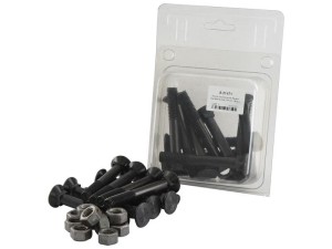 Śruba z nakrętką - M12 x 90mm, Wytrzymałość na rozciąganie 8.8 (10 szt agropak) S.21471
