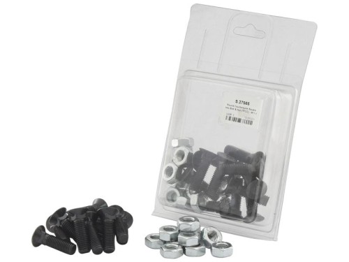 Śruba z nakrętką - M11 x 30mm, Wytrzymałość na rozciąganie 8.8 (12 szt agropak) S.27565 - Intertraktor