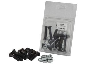 Śruba z nakrętką - M11 x 45mm, Wytrzymałość na rozciąganie 8.8 (10 szt agropak) S.27568