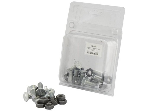 Śruba z nakrętką - M11 x 30mm, Wytrzymałość na rozciąganie 10.9 (8 szt agropak) S.21460 - Intertraktor