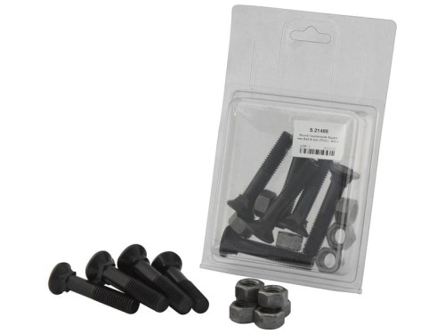 Śruba z nakrętką - M12 x 65mm, Wytrzymałość na rozciąganie 12.9 (6 szt agropak) S.21488 - Intertraktor