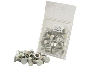 Śruba z nakrętką - M14 x 30mm, Wytrzymałość na rozciąganie 8.8 (10 szt agropak) S.21451