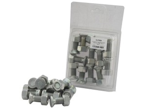 Śruba z nakrętką - M14 x 35mm, Wytrzymałość na rozciąganie 8.8 (12 szt agropak) S.27559