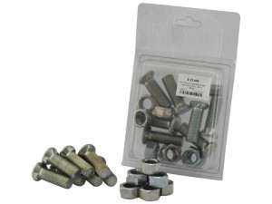 Śruba z nakrętką - M14 x 45mm, Wytrzymałość na rozciąganie 8.8 (8 szt agropak) S.21489