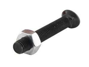 Śruba z nakrętką - M8 x 35mm, Wytrzymałość na rozciąganie 8.8 (10 szt agropak) S.27538