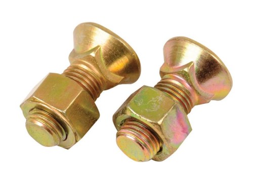 Śruba z nakrętką - 3/8'' x 25mm, Wytrzymałość na rozciąganie 8.8 S.76071 - Intertraktor